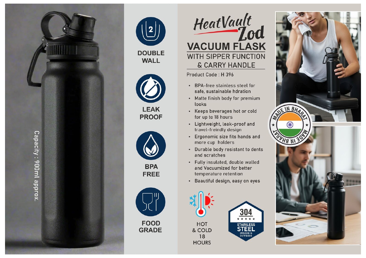 HeatVault 700 Vacuum Flask Bottle